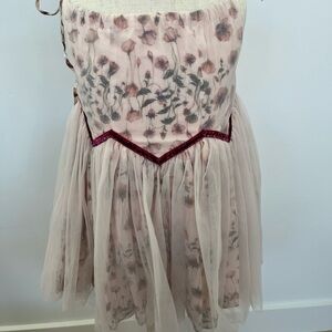 Nellystella Floral Pink Kids Dress